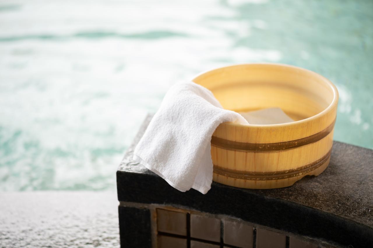 Awara Kitagata Onsen Kohanso Hana Yurari Extérieur photo